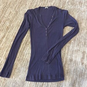 Splendid womens long sleeve top